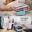 For iPhone 12 mini Leather Case CASEME C36 Zipper Multiple Card Slots Phone Cover with Straps - Pink - 7