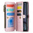 For iPhone XR Leather Case CASEME C36 Zipper Multiple Card Slots Phone Cover with Straps - Pink - 2