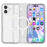 For iPhone 16 Magnetic Phone Case PC+TPU Scratch-Proof Cover Compatible with MagSafe - Transparent - 1