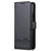 AZNS For Samsung Galaxy Z Fold6 5G Case Wallet PU Leather+PC Phone Cover - Black - 6