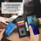 DF-010 For Samsung Galaxy S24 Ultra Case Leather Wallet Folio Flip Phone Cover - Black - 5