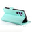 DF-010 For Samsung Galaxy A54 5G Case Magnetic Clasp Leather Stand Phone Cover - Mint Green - 3