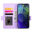 DF-010 For Samsung Galaxy S23 FE Case Drop Protection PU Leather Stand Phone Cover - Purple - 2