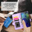 DF-010 For Samsung Galaxy S23 FE Case Drop Protection PU Leather Stand Phone Cover - Purple - 5