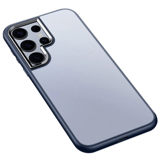 SULADA For Samsung Galaxy S24 Ultra Case PC+TPU Shockproof Matte Phone Protector Cover - Blue - 1
