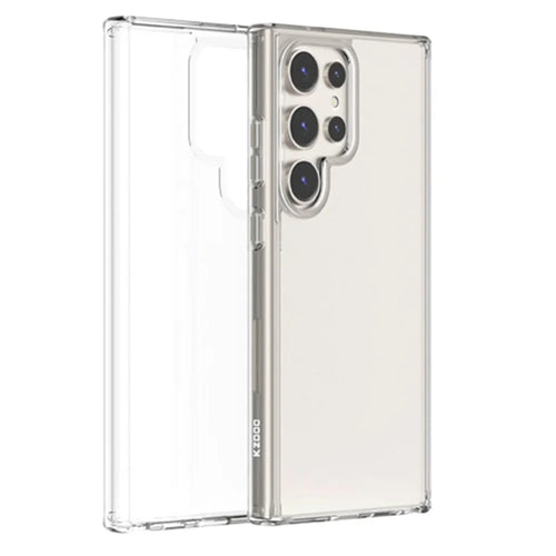 KZDOO Guardian Series For Samsung Galaxy S24 Ultra Case PC Back TPU Frame Clear Phone Cover - 1