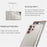 KZDOO Guardian Series For Samsung Galaxy S24 Ultra Case PC Back TPU Frame Clear Phone Cover - 3