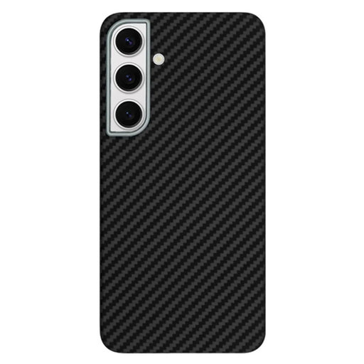KZDOO For Samsung Galaxy S24 Aramid Fiber Case Super Slim Strong Protective Phone Cover - Black - 1