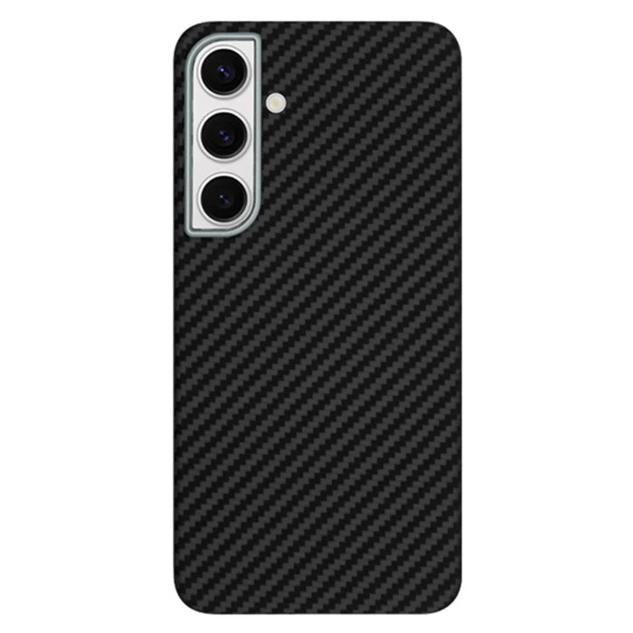 KZDOO For Samsung Galaxy S24 Aramid Fiber Case Super Slim Strong Protective Phone Cover - Black - 1