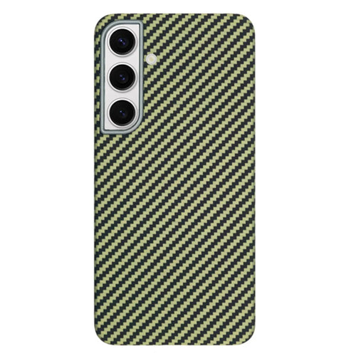 KZDOO For Samsung Galaxy S24+ Case Aramid Fiber Anti-Drop Phone Cover - Green - 1