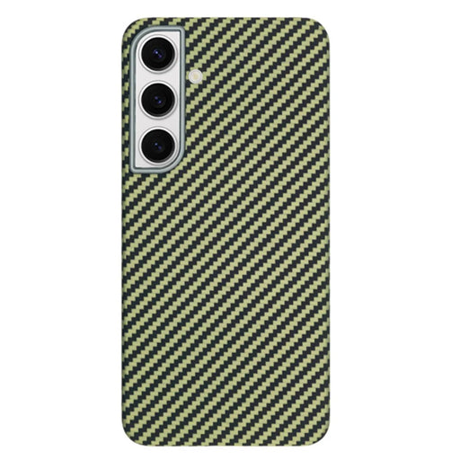 KZDOO For Samsung Galaxy S24+ Case Aramid Fiber Anti-Drop Phone Cover - Green - 1