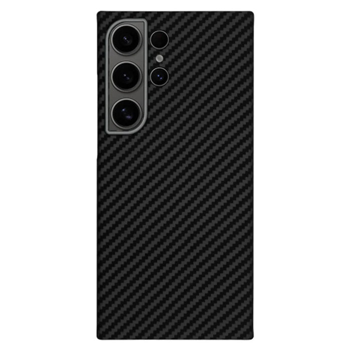 KZDOO For Samsung Galaxy S24 Ultra Aramid Fiber Case Ultra-Thin Support Wireless Charging - Black - 1