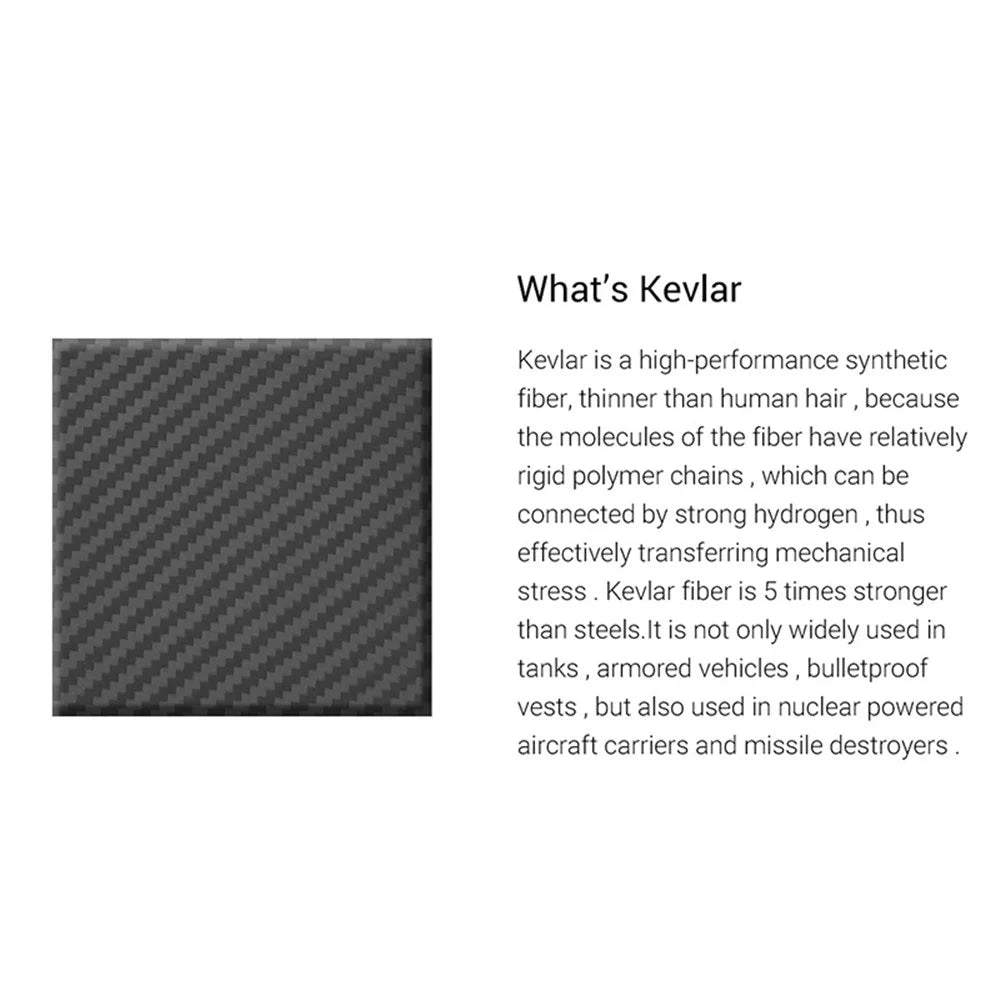 KZDOO For Samsung Galaxy S24 Ultra Case Aramid Fiber Shockproof Slim Phone Shell, Titanium Grey - 6