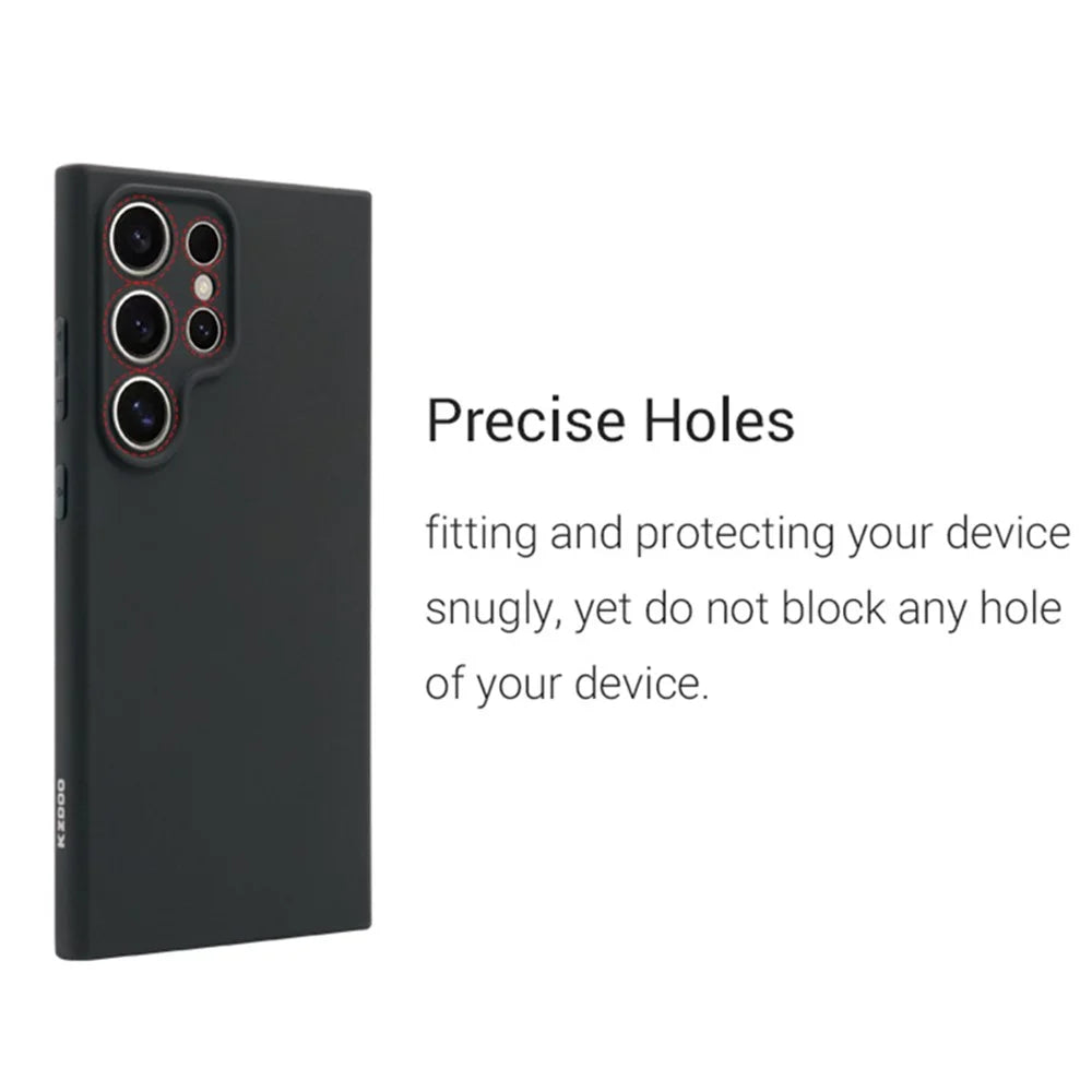 KZDOO Q Series For Samsung Galaxy S24 Ultra Case Matte Finish TPU Mobile Phone Cover - 4