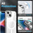 NORTHJO For iPhone 14 Plus PC+TPU Phone Case Compatible with MagSafe + Tempered Glass Film + Camera Lens Protector - 2