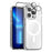 NORTHJO For iPhone 13 Pro PC+TPU Clear Phone Case with Tempered Glass Film + Lens Protector, Compatible with MagSafe - 1