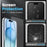 NORTHJO For iPhone 15 Plus Anti-Scratch Clear Phone Case + Tempered Glass Film + Lens Protector, Compatible with MagSafe - 5