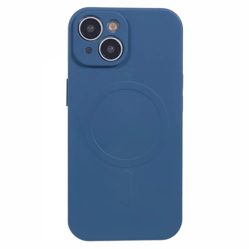 For iPhone 14 Plus Case Compatible with MagSafe Shockproof Soft TPU Phone Cases - Sapphire - 1