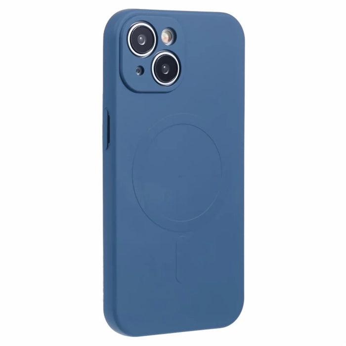 For iPhone 14 Case Compatible with MagSafe Shockproof Soft TPU Phone Cases - Sapphire - 3