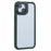 For iPhone 13 Case Lens Frame Kickstand PC + TPU Non-Slip Edge  Phone Cover - Green - 3