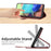 For iPhone 16 Pro Max Case with Wrist Strap Y Shaped Lines Imprint Leather Phone Cover - Brown - 7