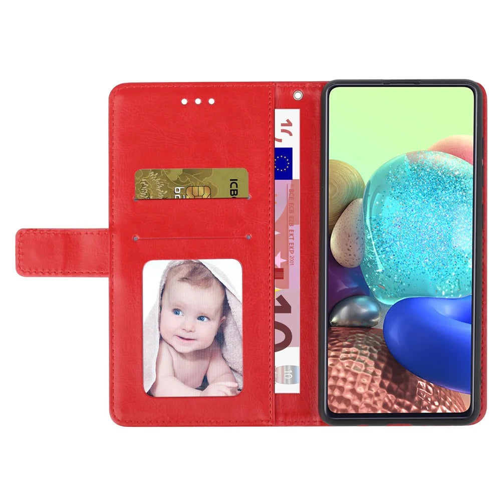 For iPhone 16 Pro Case with Wrist Strap Y Shaped Lines Imprint Leather Phone Cover - Red - 2