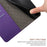 HT06 For iPhone 16 Plus Wallet Case Litchi Texture Rhombus Leather Phone Cover - Dark Purple - 7