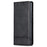 AZNS For vivo V30e 5G Case Leather Phone Cover Hidden Magnetic Adsorption - Black - 6