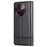 AZNS For vivo V30e 5G Case Leather Phone Cover Hidden Magnetic Adsorption - Black - 7