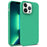 For iPhone 16 Pro Max Case Biodegradable Wheat Straw+TPU Hybrid Phone Cover - Green - 1