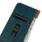 KHAZNEH For iPhone 16 Plus Case Genuine Cow Leather Phone Cover Nappa Texture - Green - 5