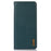 KHAZNEH For iPhone 16 Plus Case Genuine Cow Leather Phone Cover Nappa Texture - Green - 6