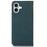 KHAZNEH For iPhone 16 Plus Case Genuine Cow Leather Phone Cover Nappa Texture - Green - 7