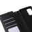 For Samsung Galaxy A53 5G Case Card Slots Zipper Wallet Leather Phone Cover - Black - 7