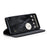 CASEME 013 Series For Google Pixel 8 Pro Case PU Leather Wallet Folio Flip Phone Cover - Black - 3