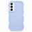 XL Series For Samsung Galaxy A35 5G Case Anti-Scratch TPU Phone Cover Wave Edge Frame - Purple - 1