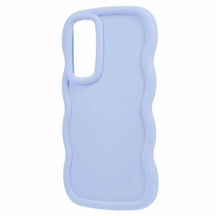 XL Series For Samsung Galaxy A35 5G Case Anti-Scratch TPU Phone Cover Wave Edge Frame - Purple - 3