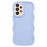 XL Series For Samsung Galaxy A13 4G Case Solid Color Mobile Phone TPU Cover Wavy Edge - Purple - 1