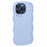 XL Series For iPhone 13 Pro Case Solid Color Wavy Edge TPU Phone Cover - Purple - 3