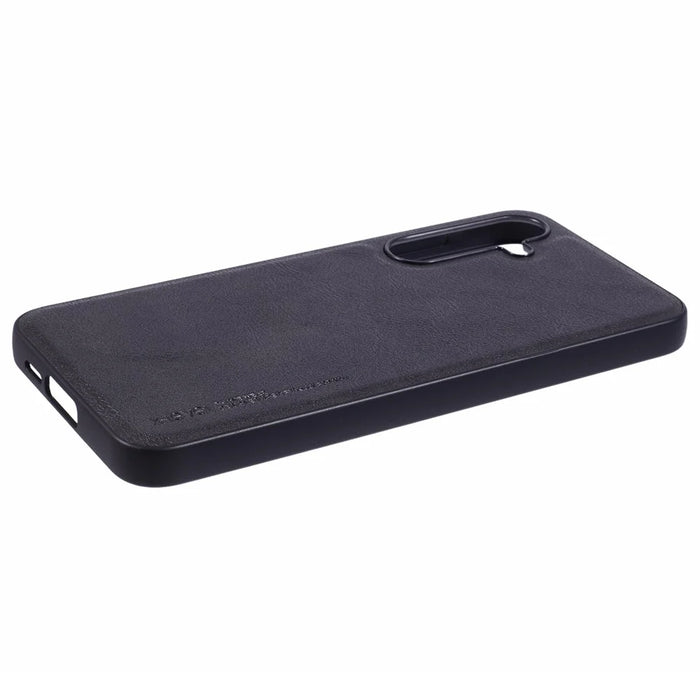 X-LEVEL Bojue-3 Series For Samsung Galaxy A55 5G Case Leather+TPU+PC Phone Cover - Black - 5