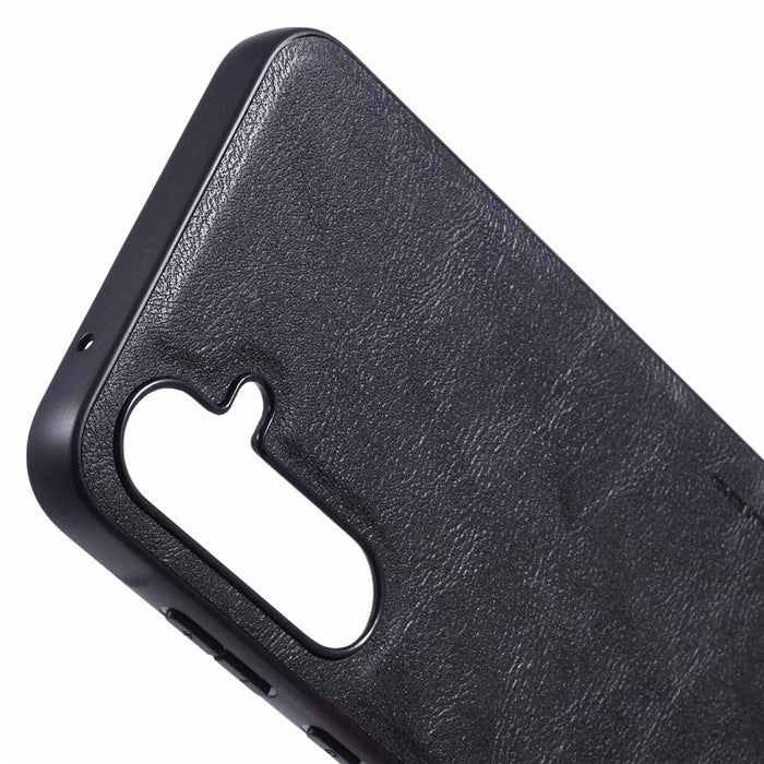 X-LEVEL Bojue-3 Series For Samsung Galaxy A55 5G Case Leather+TPU+PC Phone Cover - Black - 6