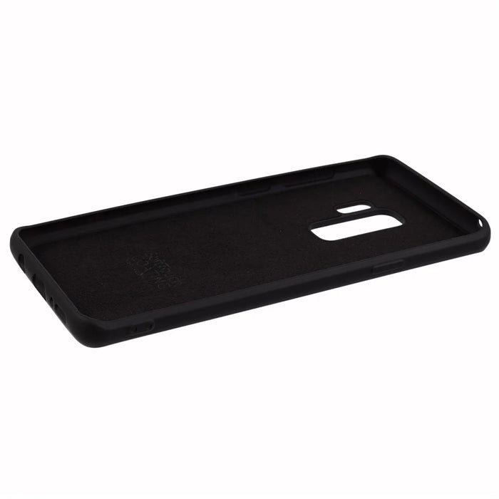 X-LEVEL For Samsung Galaxy S9+ Anti-Scratch TPU Phone Case Liquid Silicone Texture Phone Cover - Black - 5