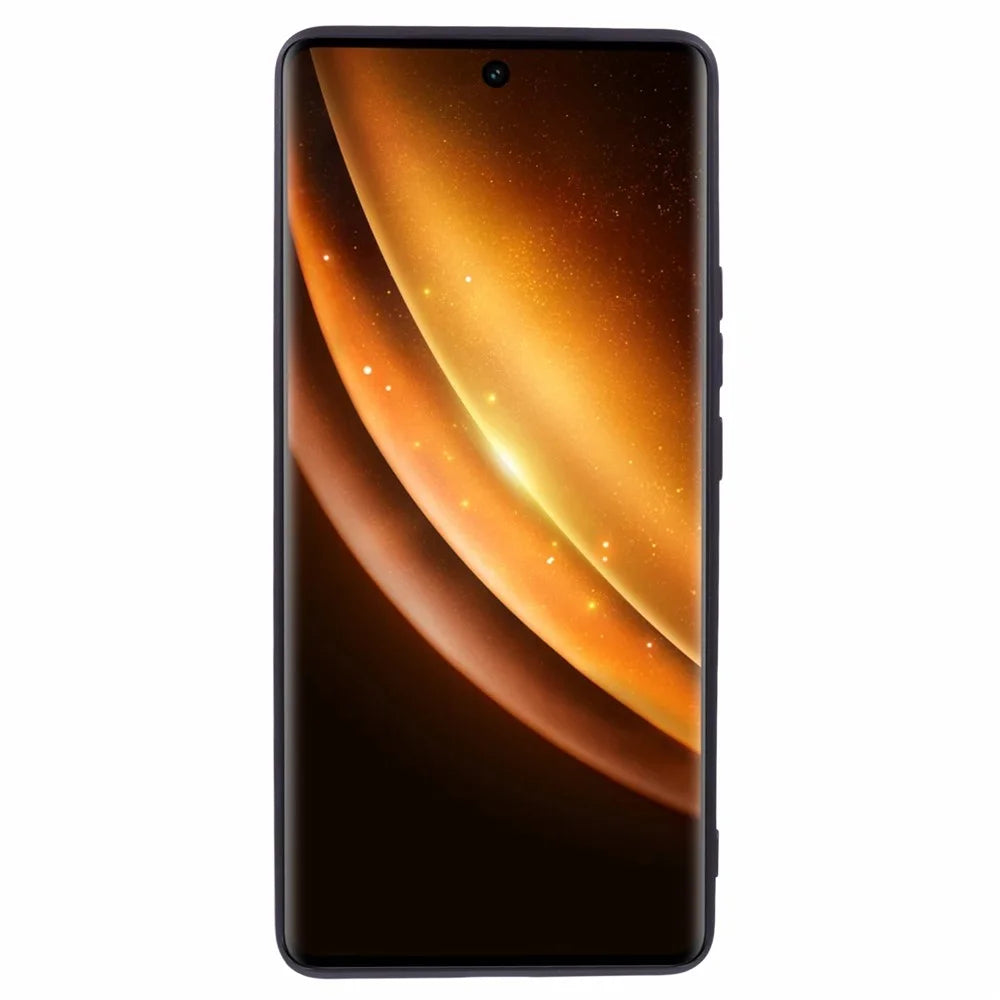 X-LEVEL Guardian Series For vivo X100 5G Cell Phone Case Matte TPU Drop-Proof Cover - Black - 2