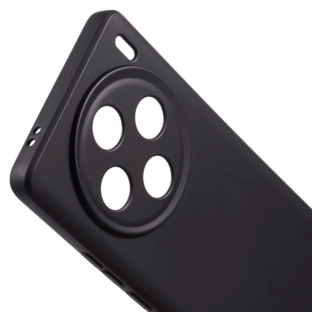 X-LEVEL Guardian Series For vivo X100 5G Cell Phone Case Matte TPU Drop-Proof Cover - Black - 6