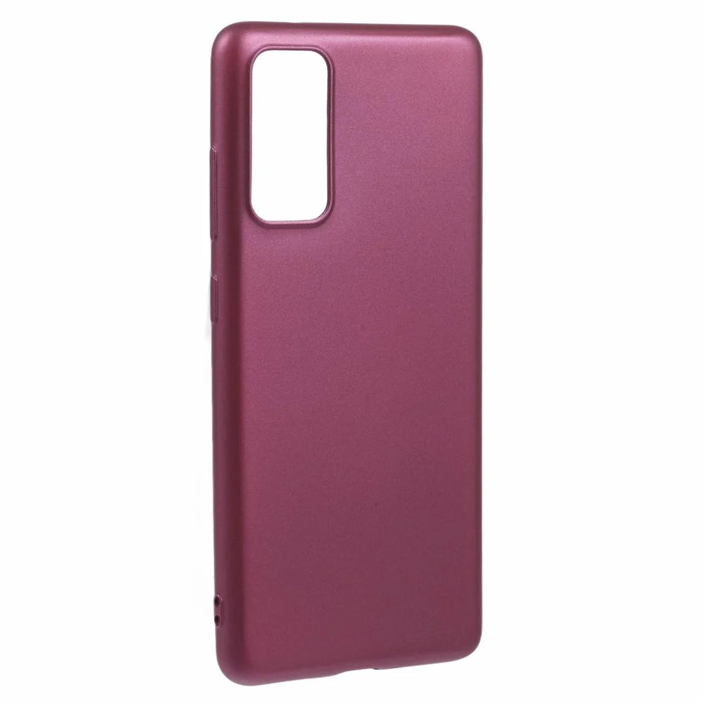 X-LEVEL Guardian Series For Samsung Galaxy S20 FE 5G / S20 FE / S20 FE 2022 / S20 Lite Cases Matte TPU Phone Cover - Wine Red - 3