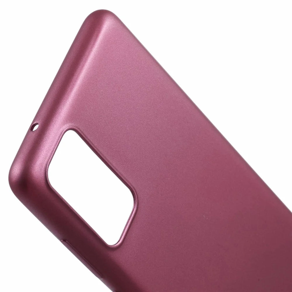 X-LEVEL Guardian Series For Samsung Galaxy S20 FE 5G / S20 FE / S20 FE 2022 / S20 Lite Cases Matte TPU Phone Cover - Wine Red - 6