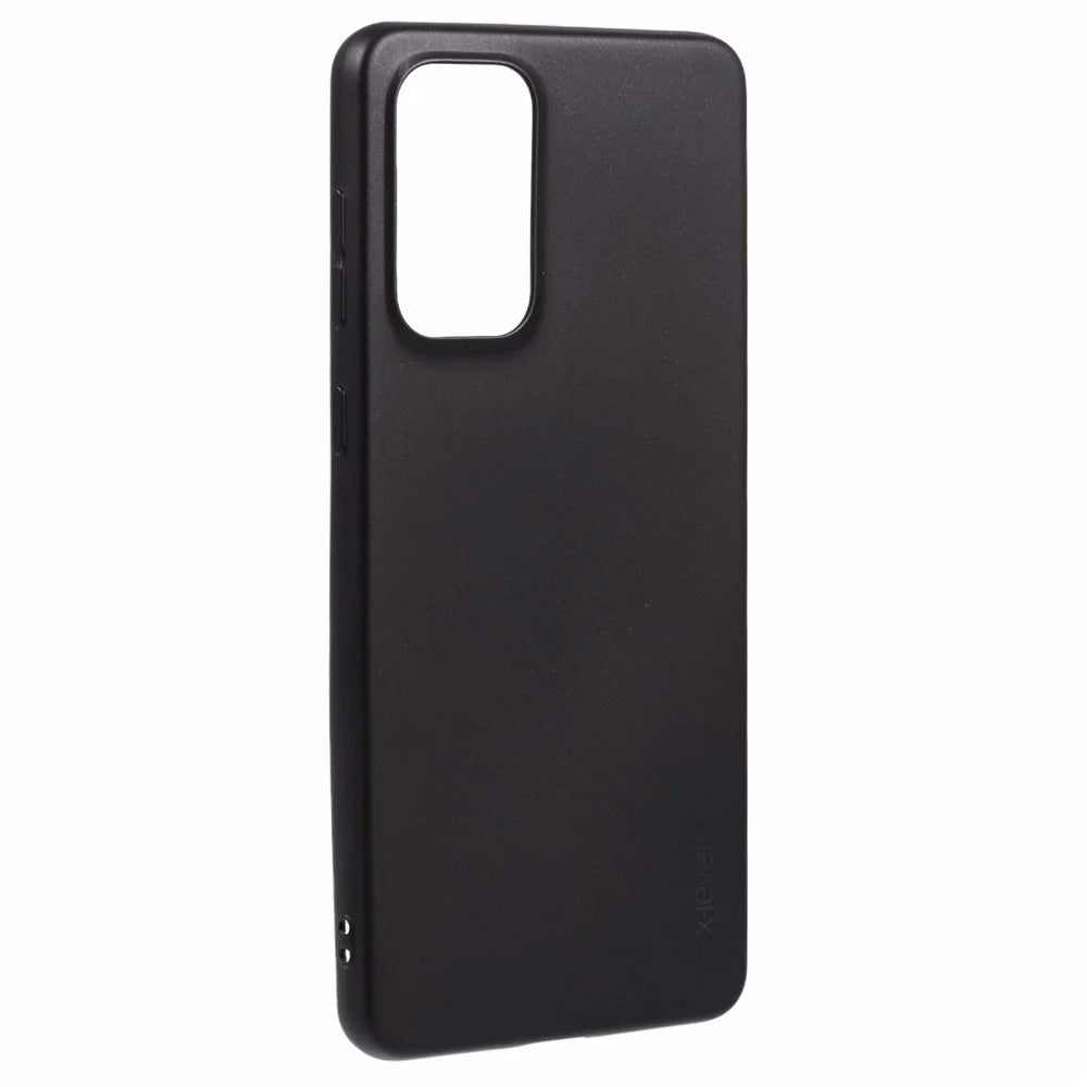 X-LEVEL Guardian Series For Samsung Galaxy A73 5G Case Matte TPU Protective Phone Cover - Black - 3