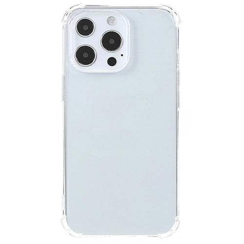 For iPhone 16 Pro Max TPU Case Transparent Anti-Drop Protective Phone Cover - 1
