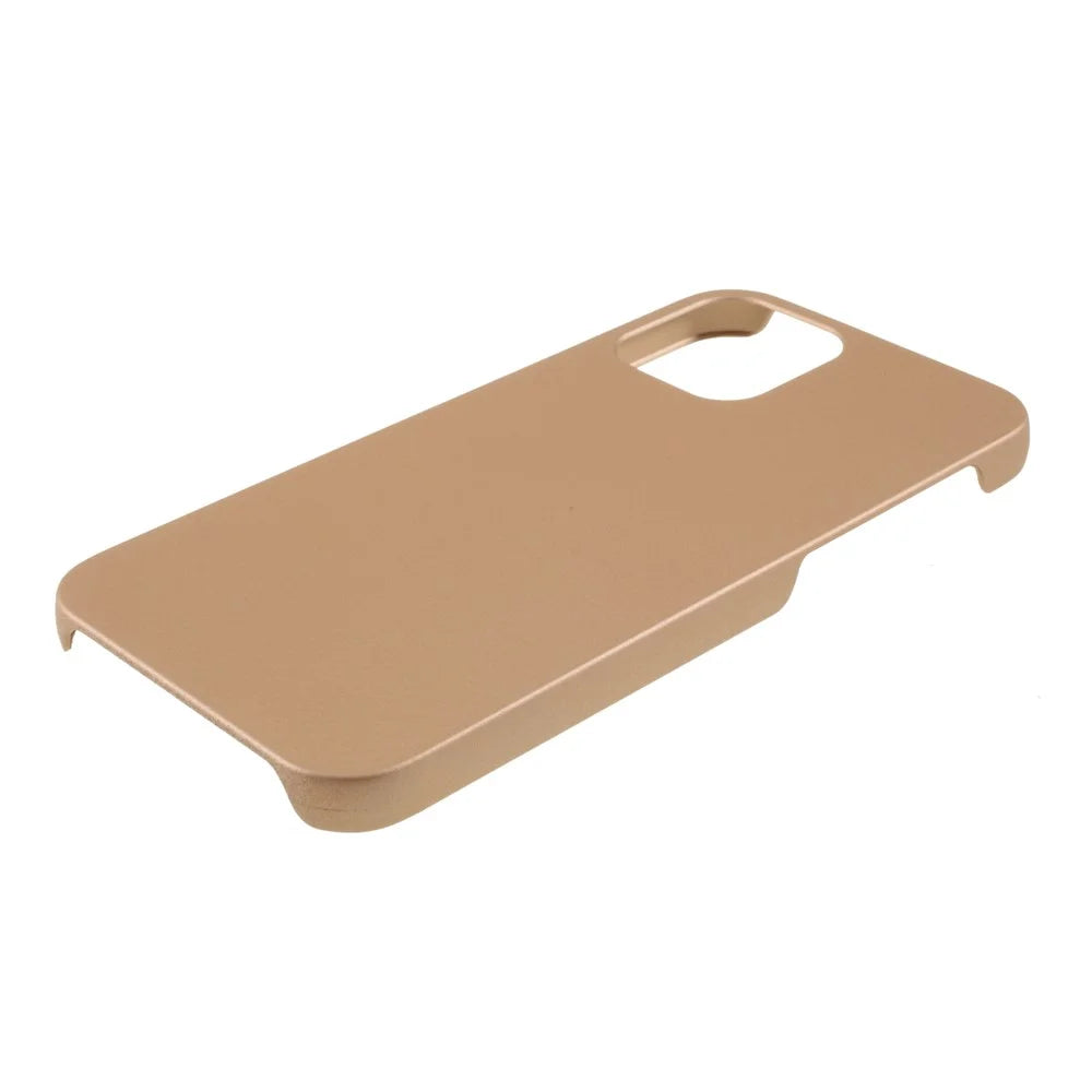 For iPhone 11 Case Skin-Touch Feeling Matte Anti-Scratch Hard PC Phone Cover - Gold - 4