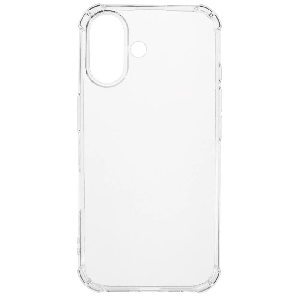For iPhone 16 Case Transparent Soft TPU Phone Cover 4 Corner Air Cushion - 2